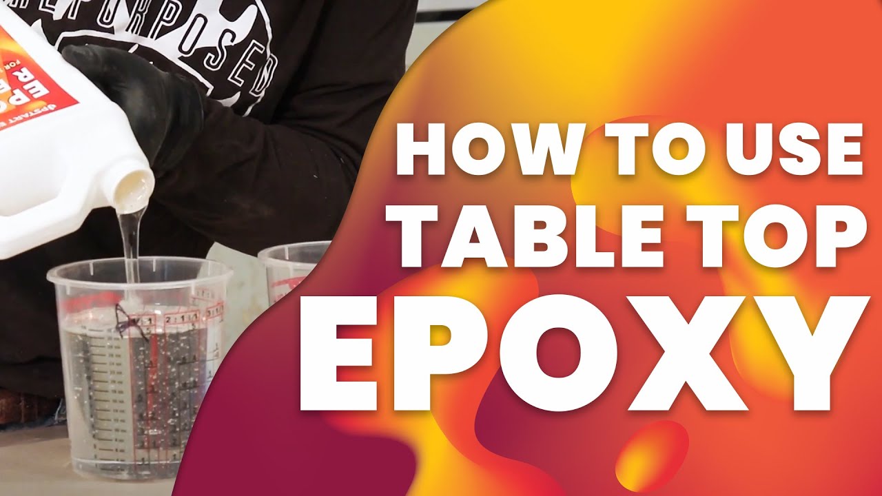 How to Make an Epoxy Resin Tabletop: Learn From the Pros – Upstart Epoxy