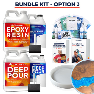 Upstart Epoxy River Table Bundle Kits