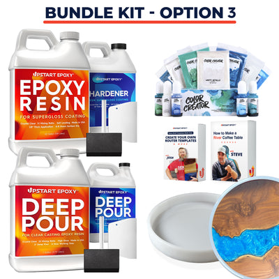 Upstart Epoxy River Table Bundle Kits